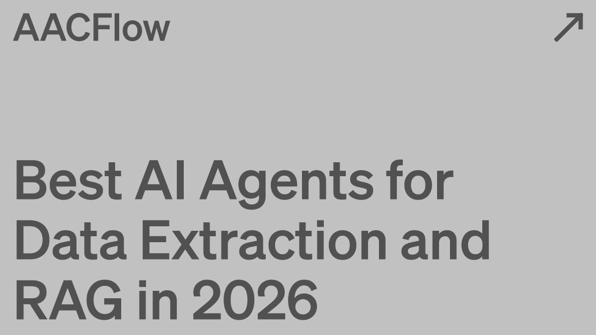 Best AI Agents for Data Extraction and RAG in 2026