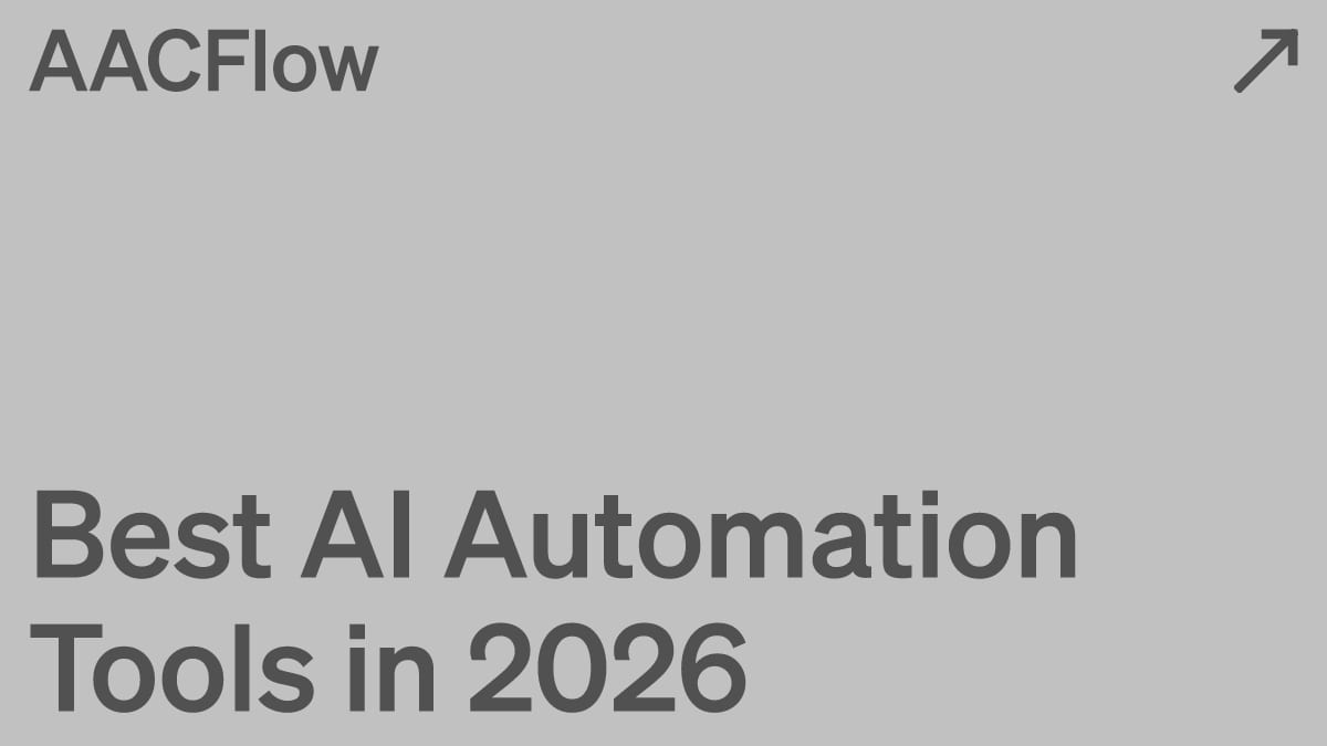 Best AI Automation Tools in 2026