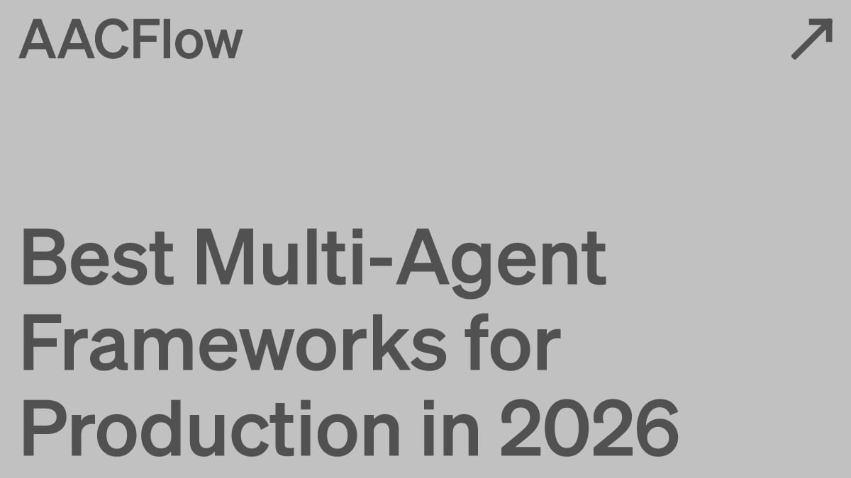 Best Multi-Agent Frameworks for Production in 2026